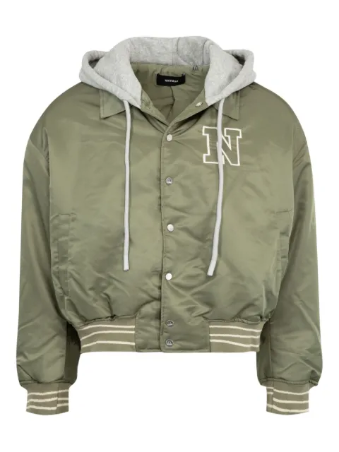 Nahmias hooded bomber jacket