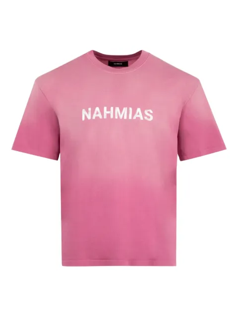 Nahmias playera con logo estampado