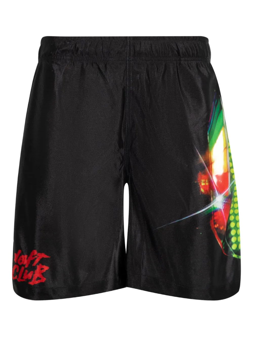 Pleasures x Daft Punk graphic track shorts - ブラック Pleasures x Daft Punk graphic track shorts - ブラック