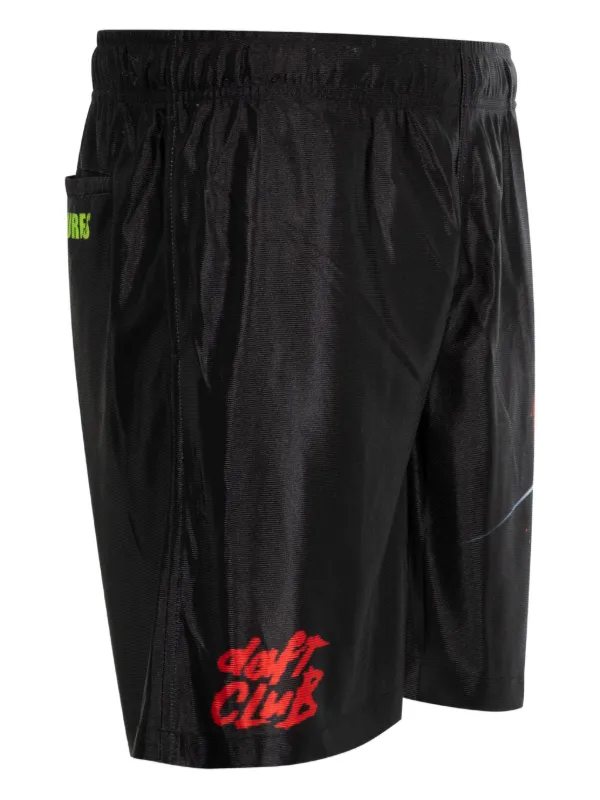 Pleasures x Daft Punk Graphic Track Shorts | Black | FARFETCH