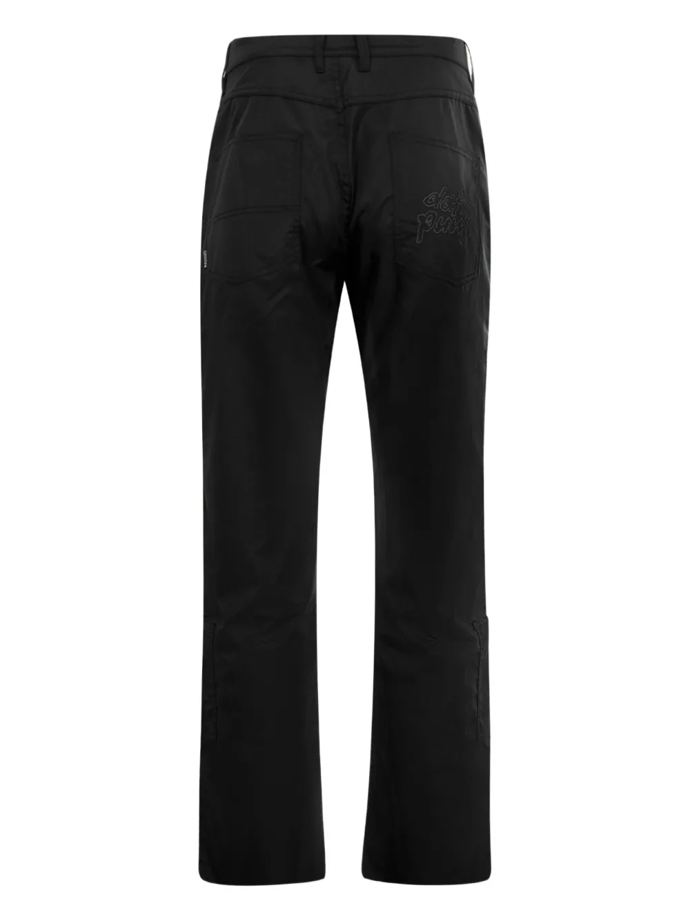 Pleasures x Daft Punk straight broek met borduurwerk - Zwart