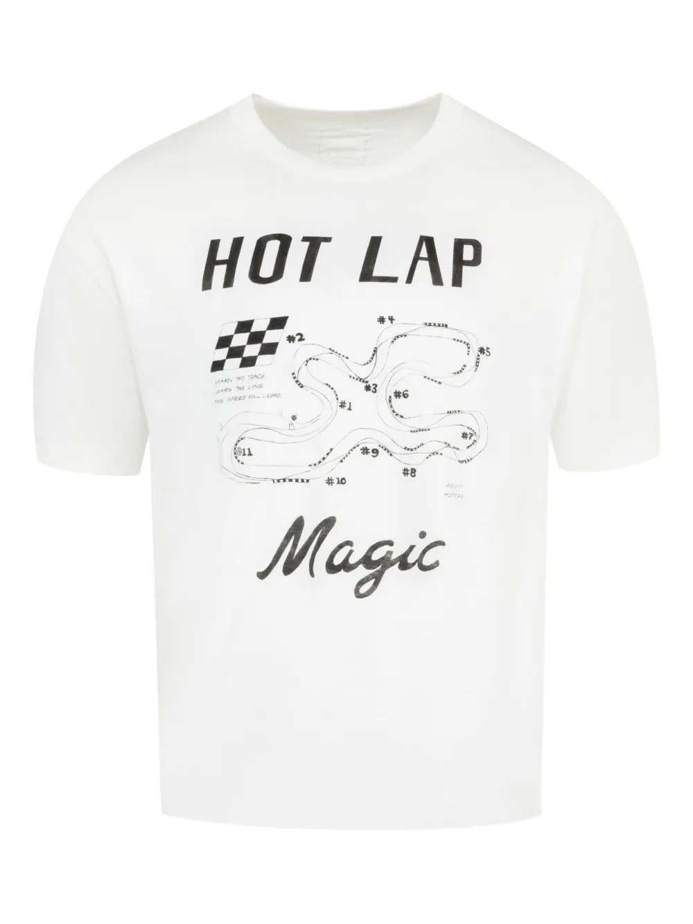 visvim graphic-print cotton T-shirt | White | Image 1