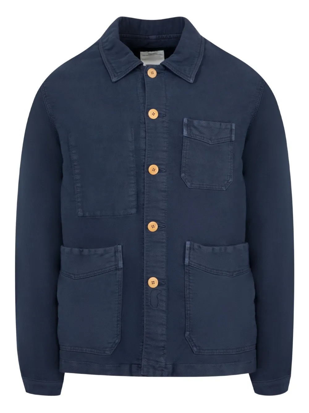 visvim button-front long-sleeve jacket | Blue | Image 1