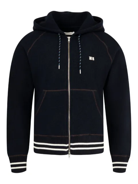 Wales Bonner October zip-up hoodie