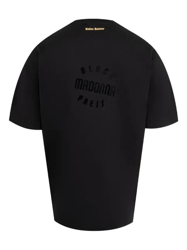 WALES BONNER グラフィックTシャツ Wales Bonner graphic-print t-shirt | Black | FARFETCH
