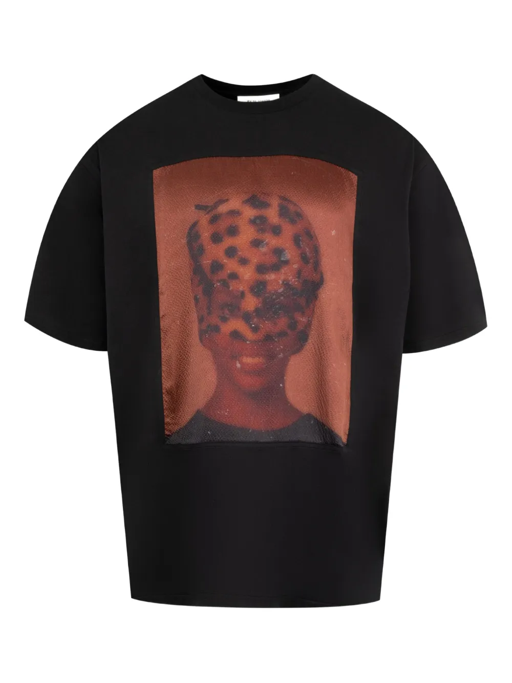 Wales Bonner graphic-print t-shirt | Black | Image 1