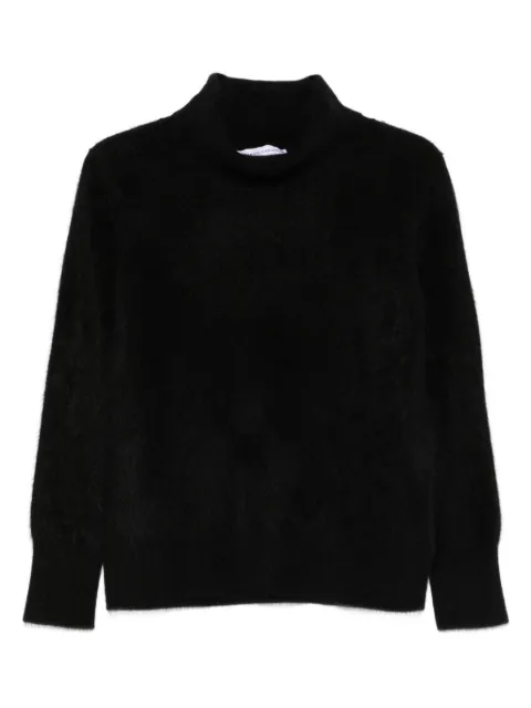 TABARONI CASHMERE high-neck mohair sweater