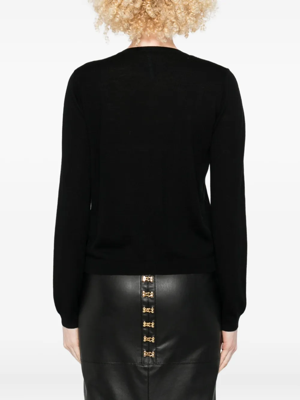 Embellished Wool Cardigan