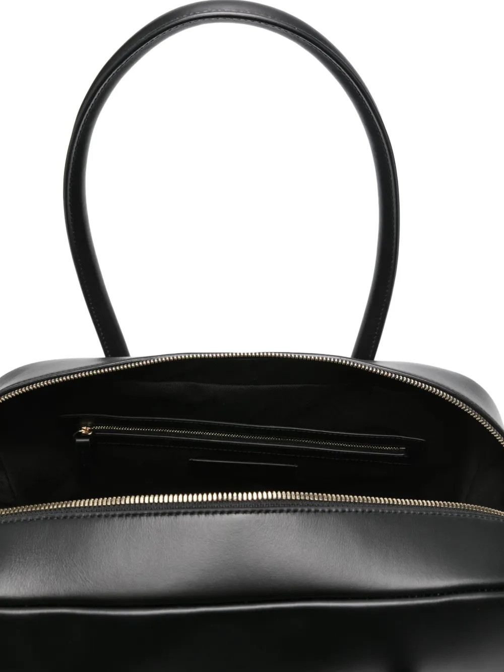 LouLou de Saison Shopper met logoprint Zwart