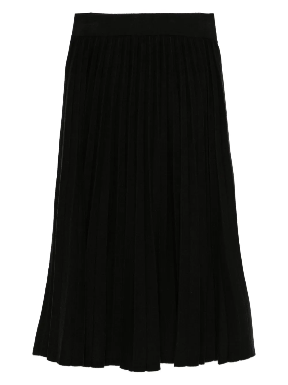 Blugirl pleated midi skirt - Zwart