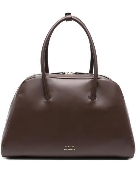 LouLou de Saison  logo-print tote bag