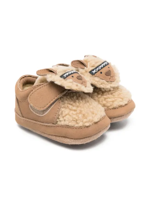 Donsje sheep-face sheepskin crib shoes
