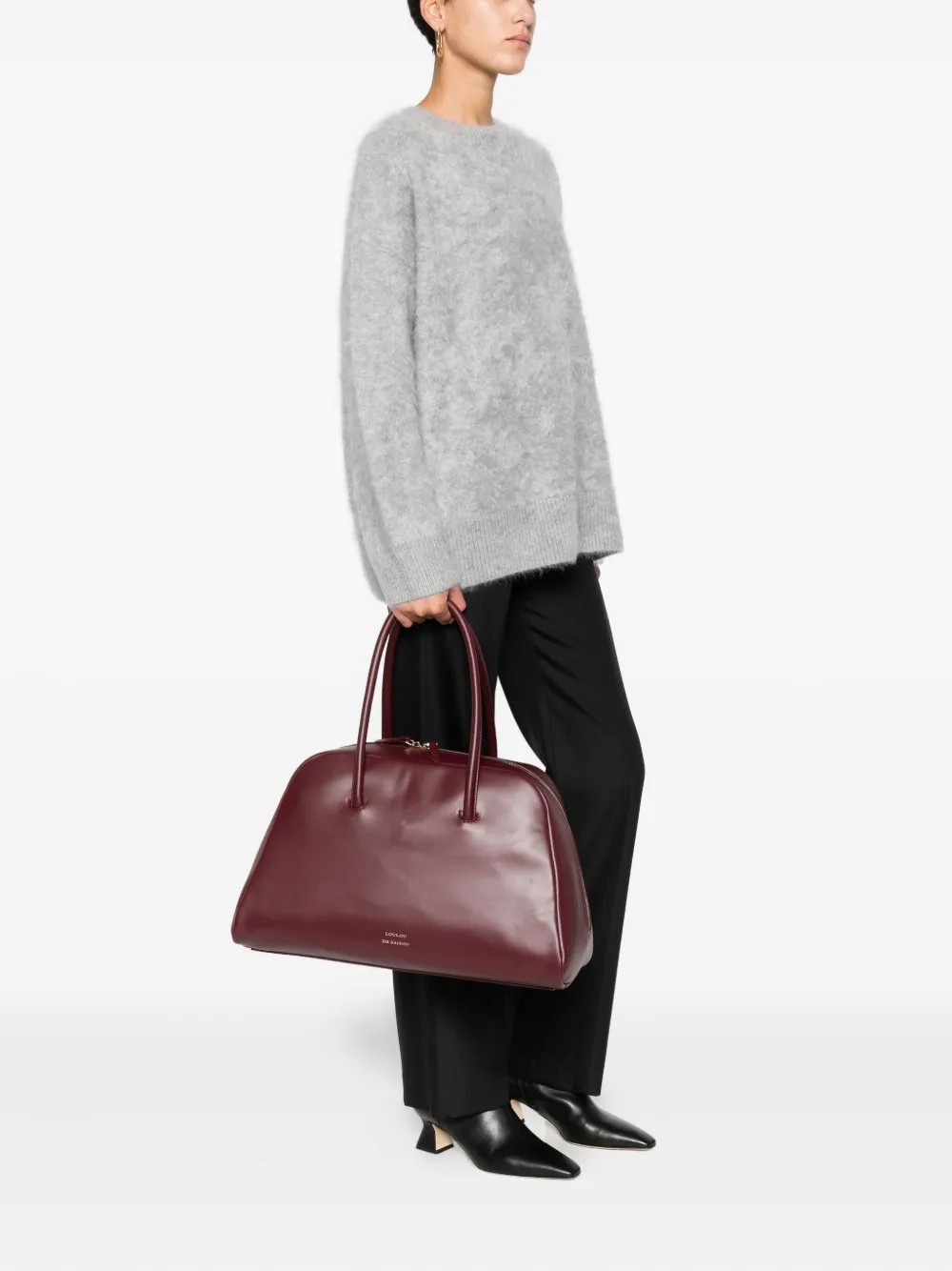 LouLou de Saison Buckley tote bag - Rood