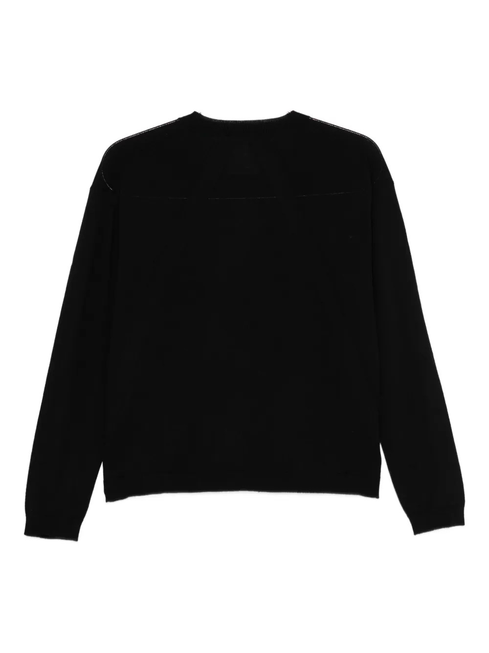 Semicouture Wool Sweater In Black
