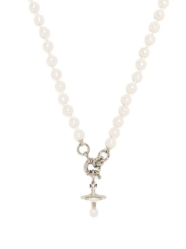 Vivienne Westwood パール ネックレス | ホワイト | FARFETCH JP