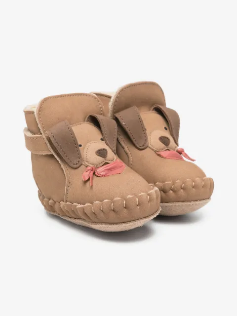 Donsje dog-face suede boots