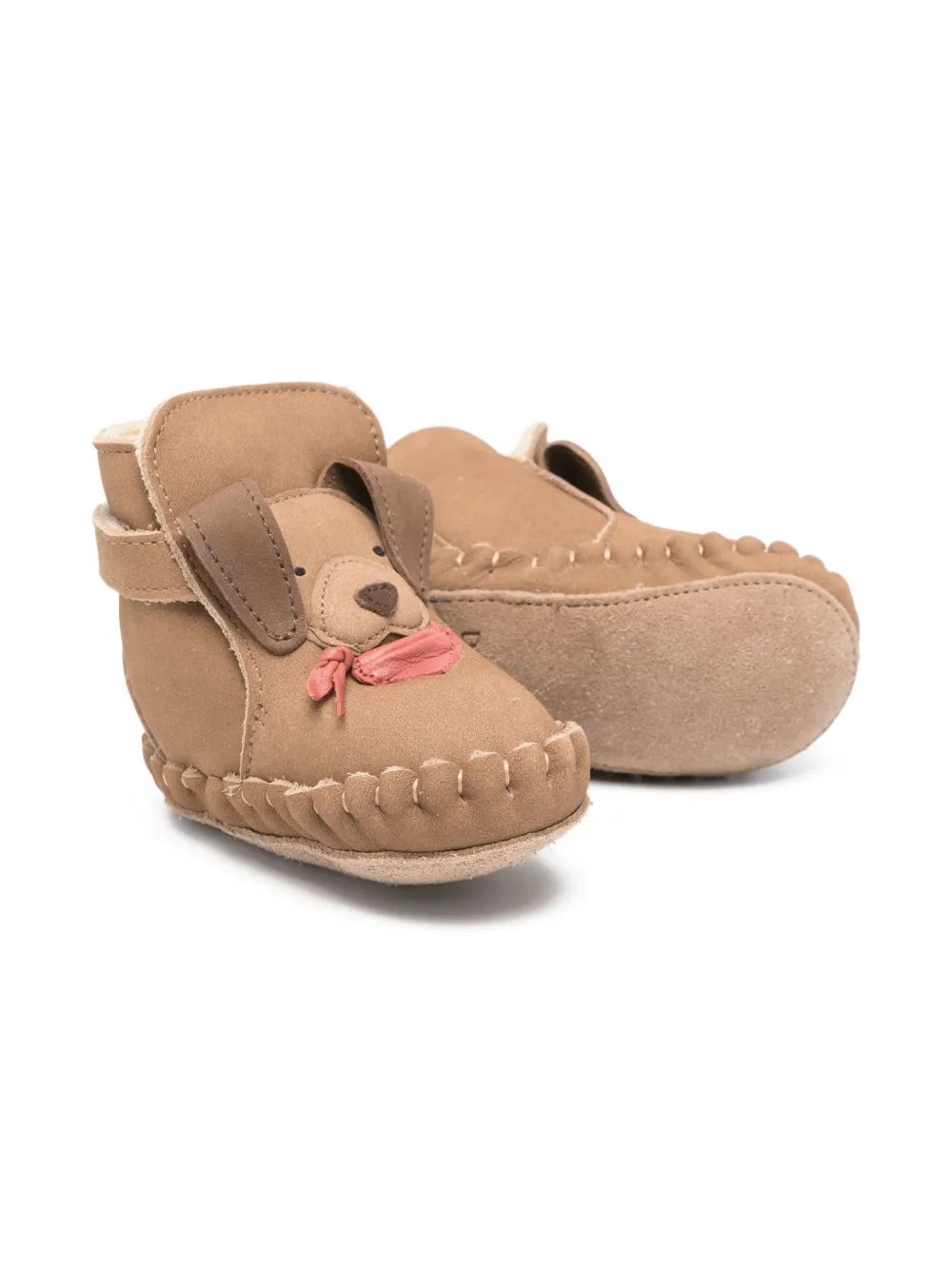 Donsje dog-face suede boots - Bruin