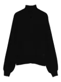 Semicouture balloon-sleeve wool sweater - Black