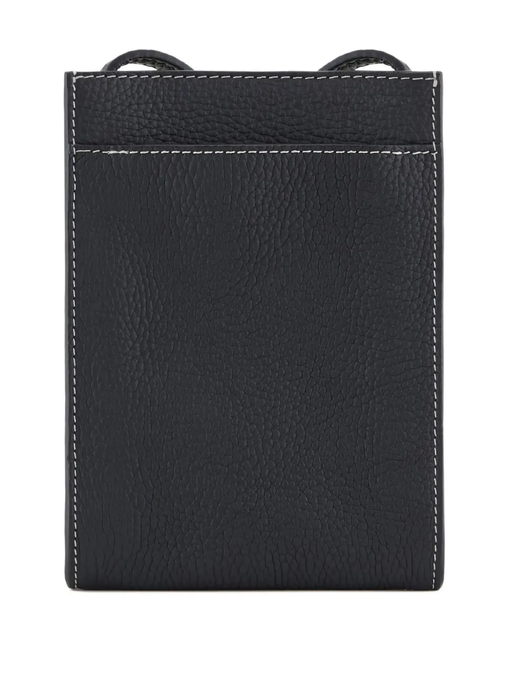 Giorgio Armani topstitch messenger bag | Image 2