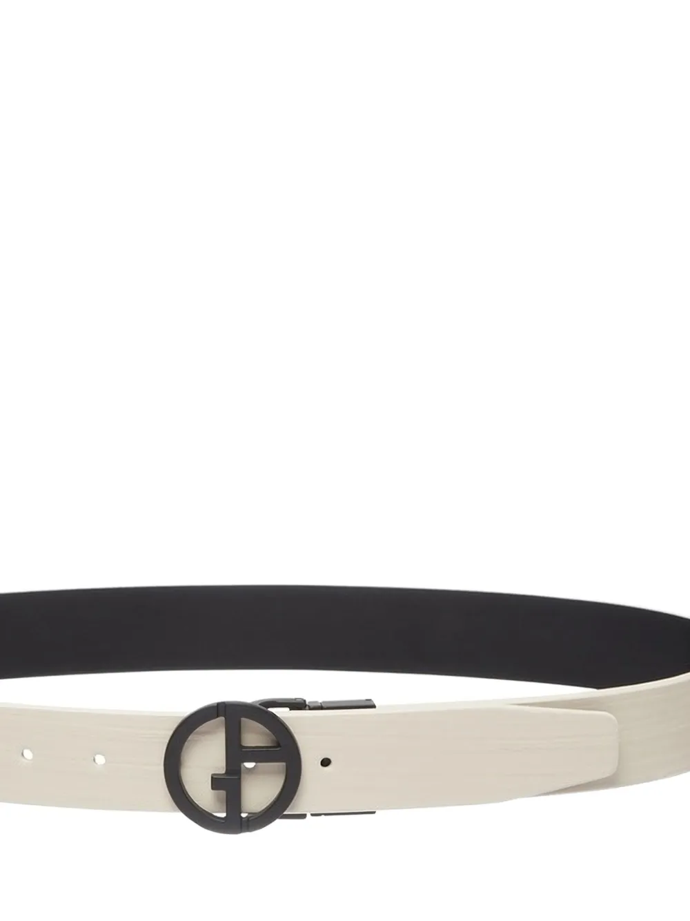 Giorgio Armani logo-plaque leather belt | Image 2