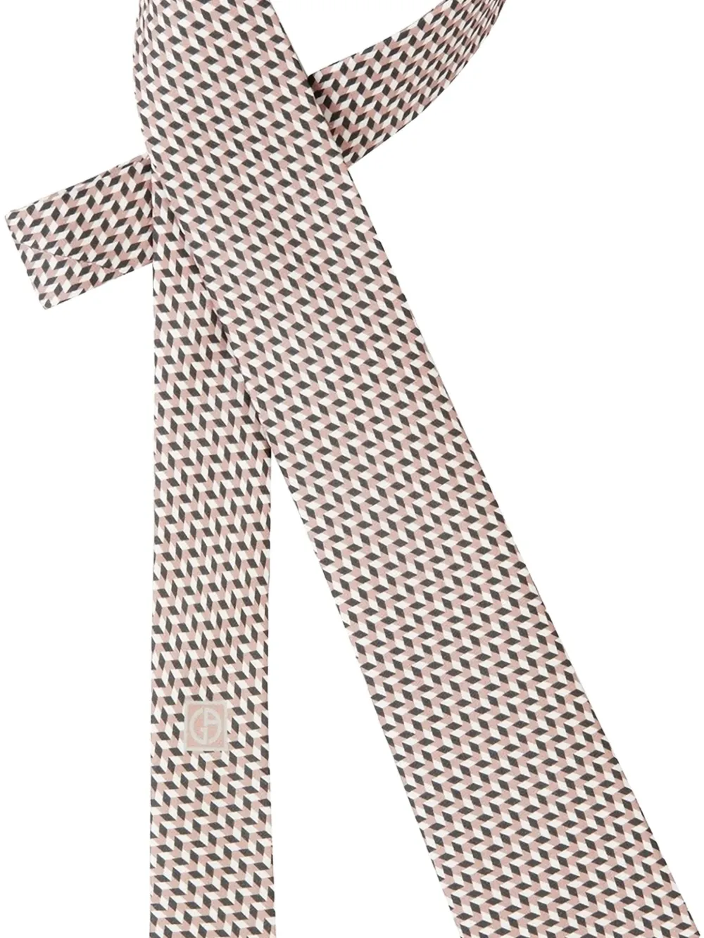 Giorgio Armani geometric-pattern tie | Image 2