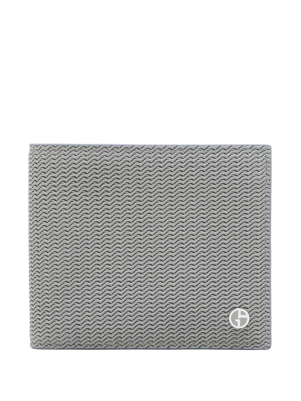 Giorgio Armani logo-plaque wallet | Grey | Image 1
