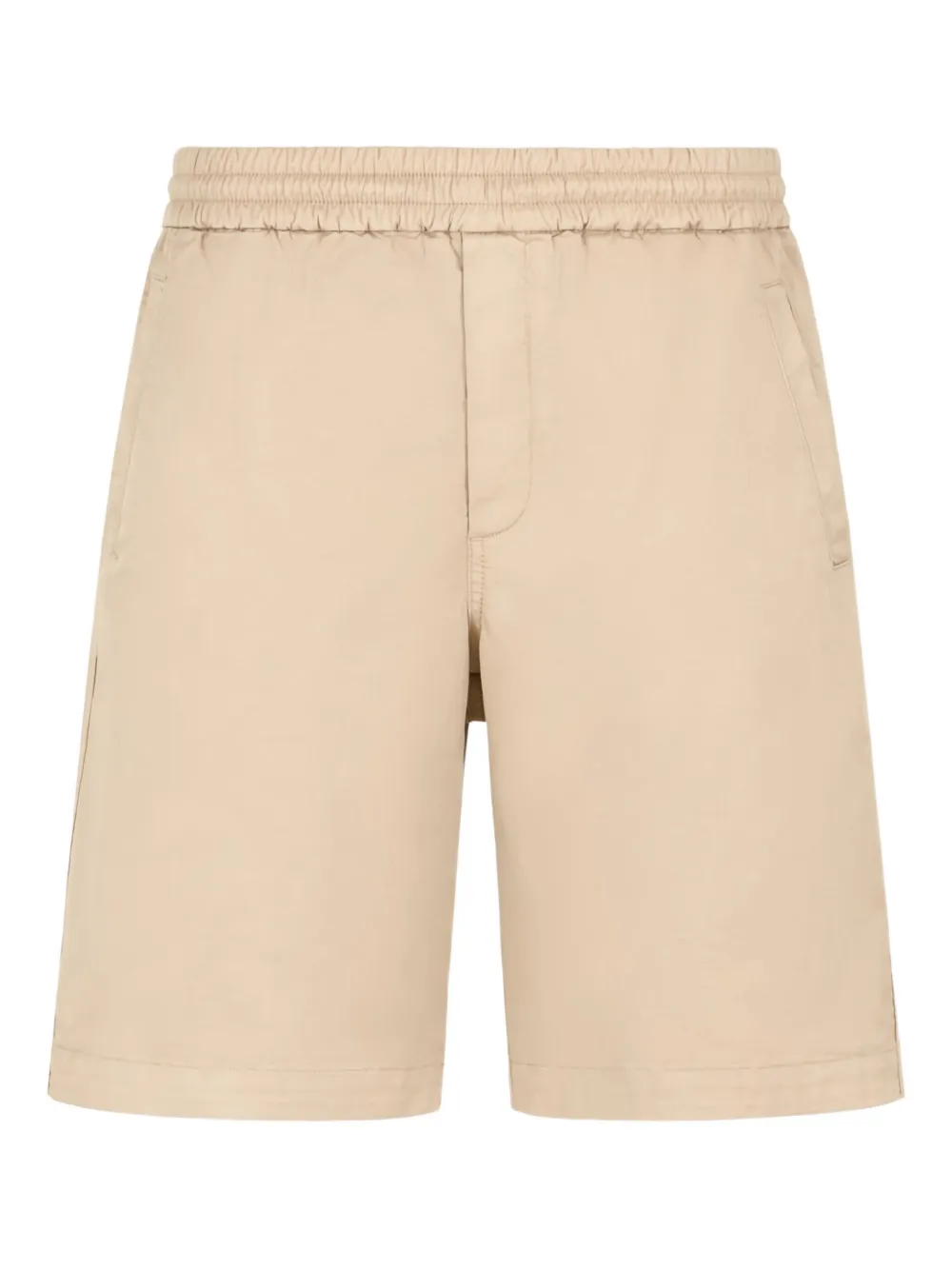 Giorgio Armani Elasticated-band Shorts In Neutral