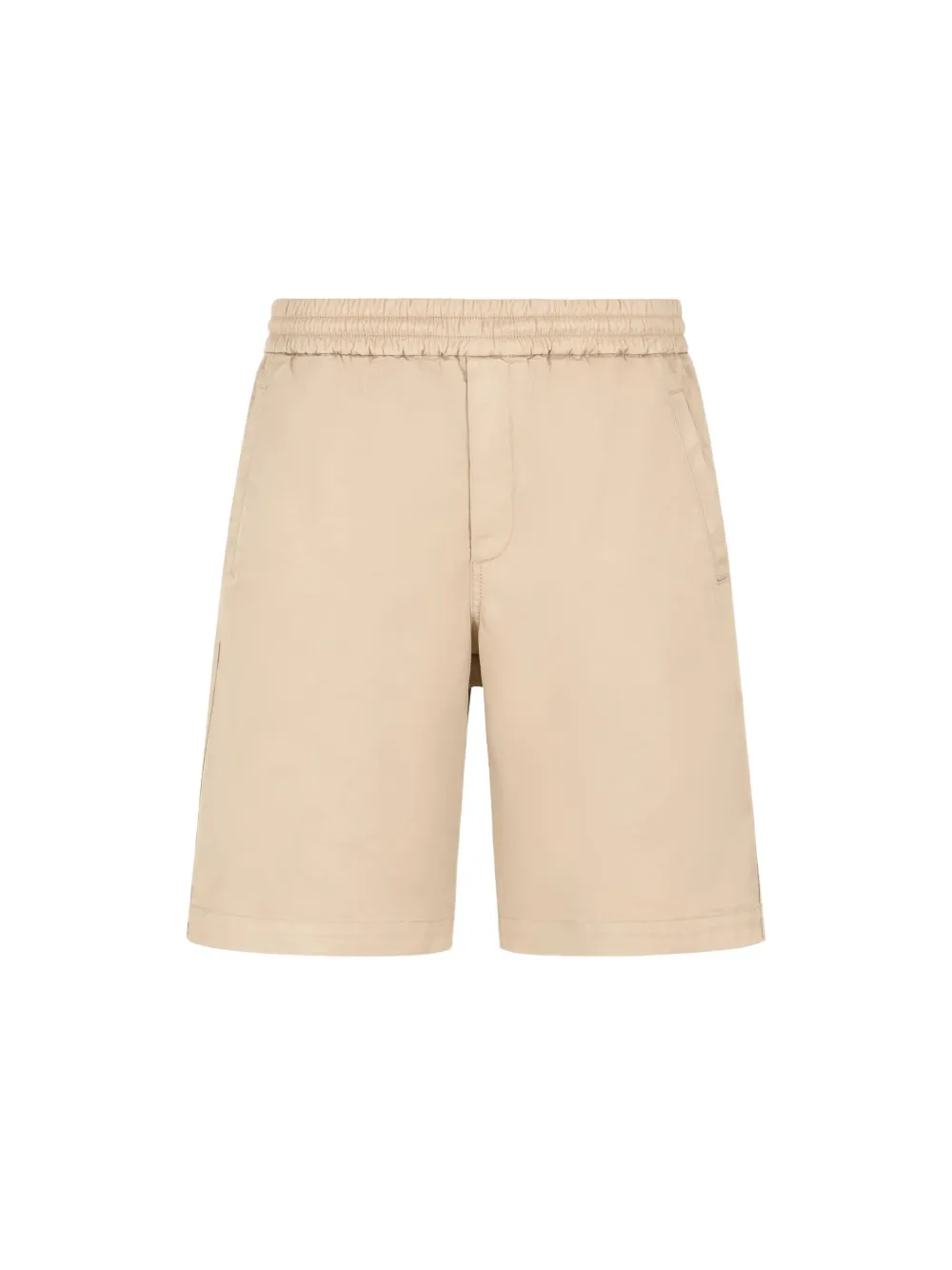 Giorgio Armani Elasticated-band Shorts In Neutral