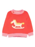 Bobo Choses Rocking Horse sweater - Red
