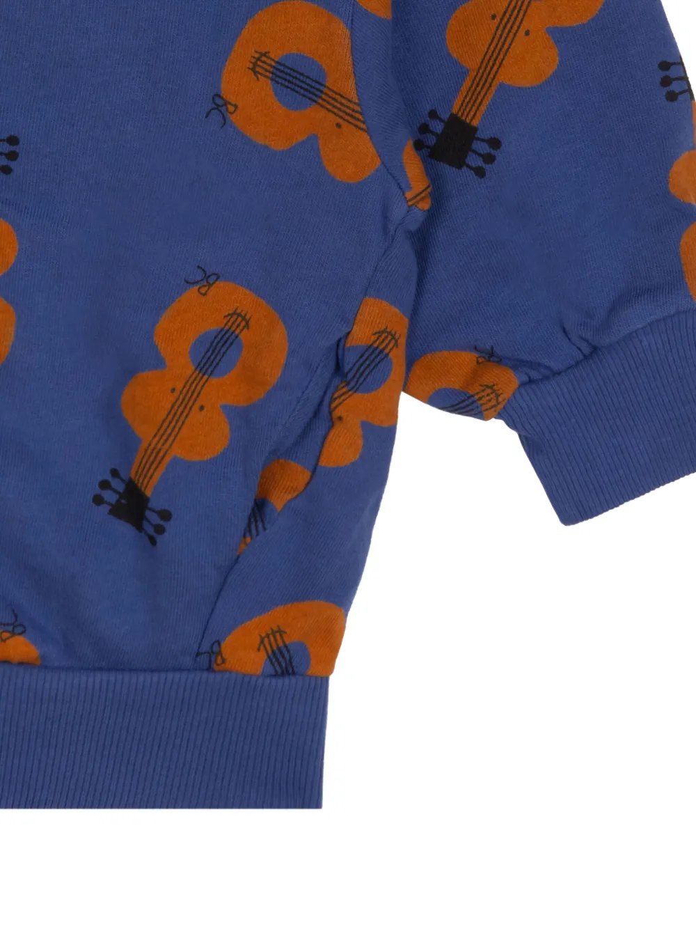Bobo Choses Guitar-print Hoodie In Animal Print