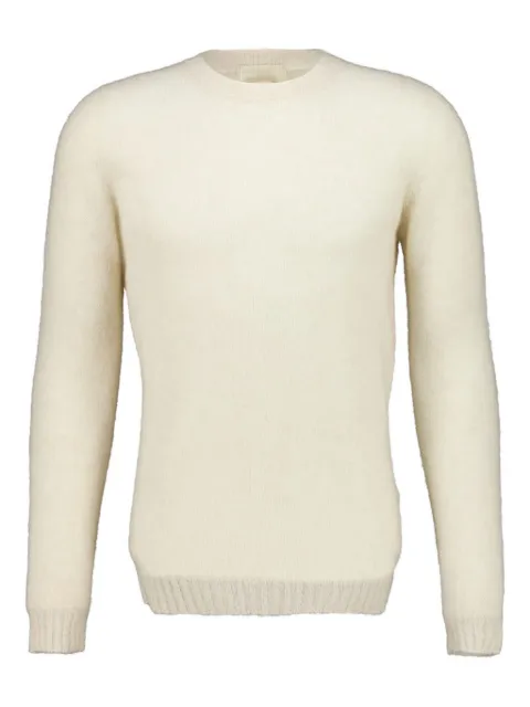 120% Lino long-sleeve C-neck shirt