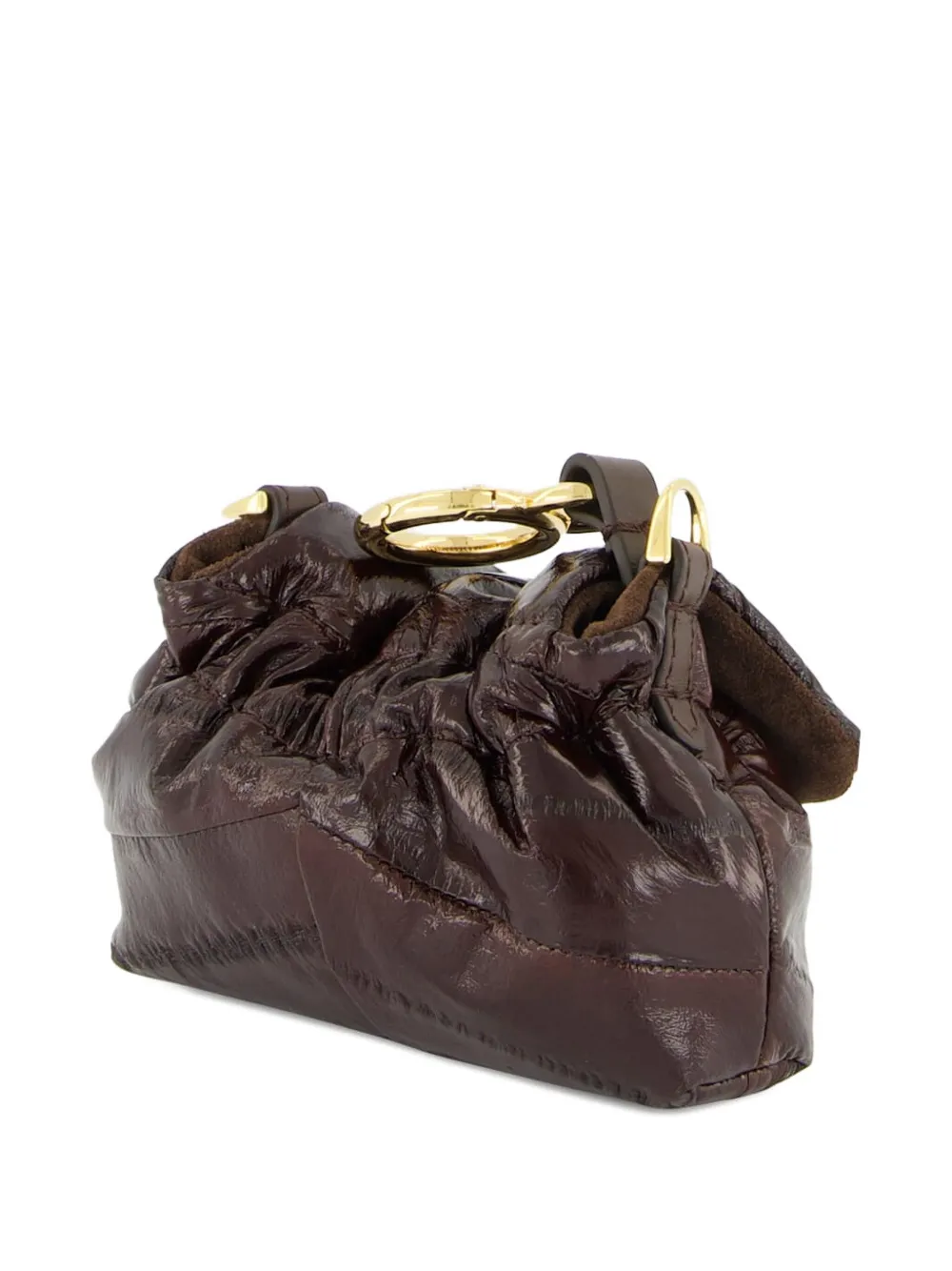 FENDI Mamma Baguette mini-schoudertas - Bruin