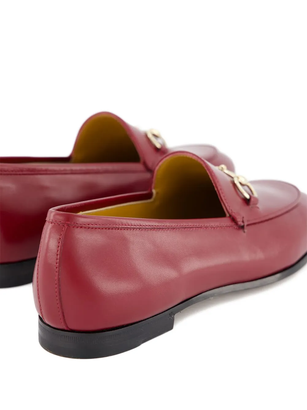 Gucci Horsebit leren loafers Rood