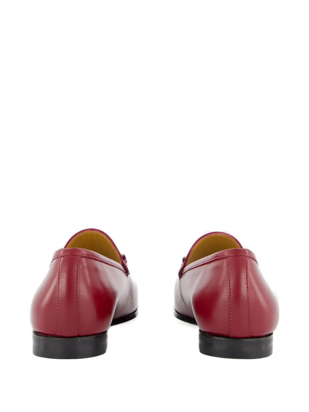 Gucci Horsebit leren loafers Rood