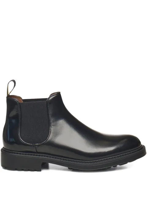 Doucal's elastic-band leather boots