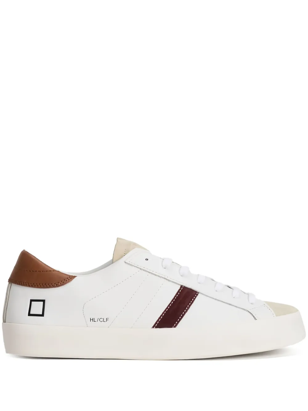 D.A.T.E. leather striped sneakers | ألوان محايدة | Image 1