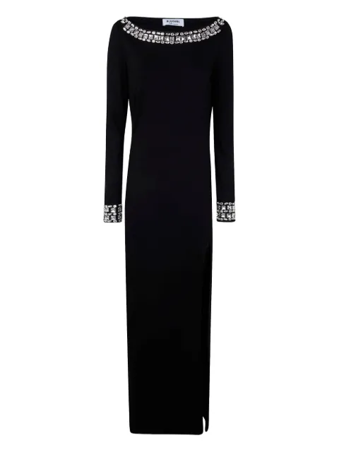 Blugirl crystal-embellished long dress