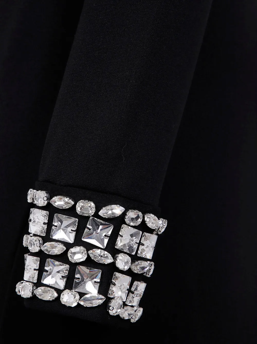 Blugirl Crystal-embellished Long Dress In Black