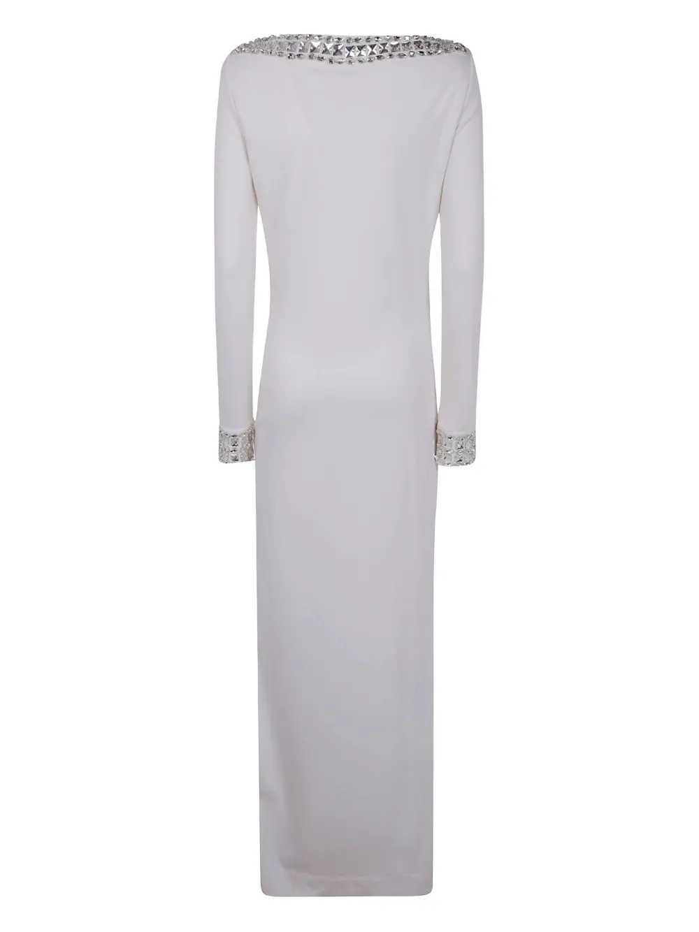 Blugirl crystal-embellished long dress - Wit