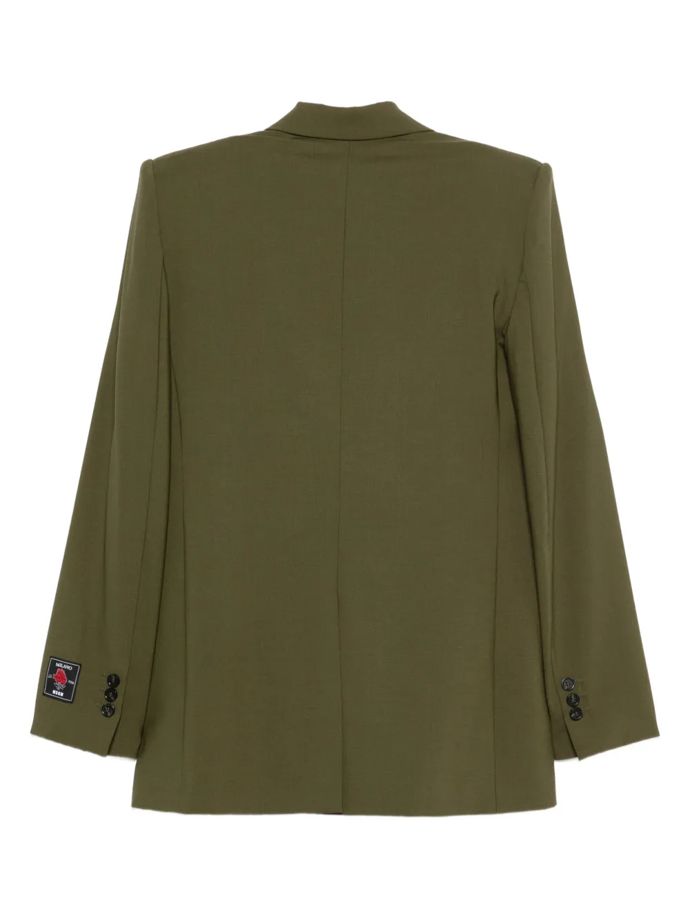 MSGM double-breasted flap-pocket blazer | Blazers | Image 2