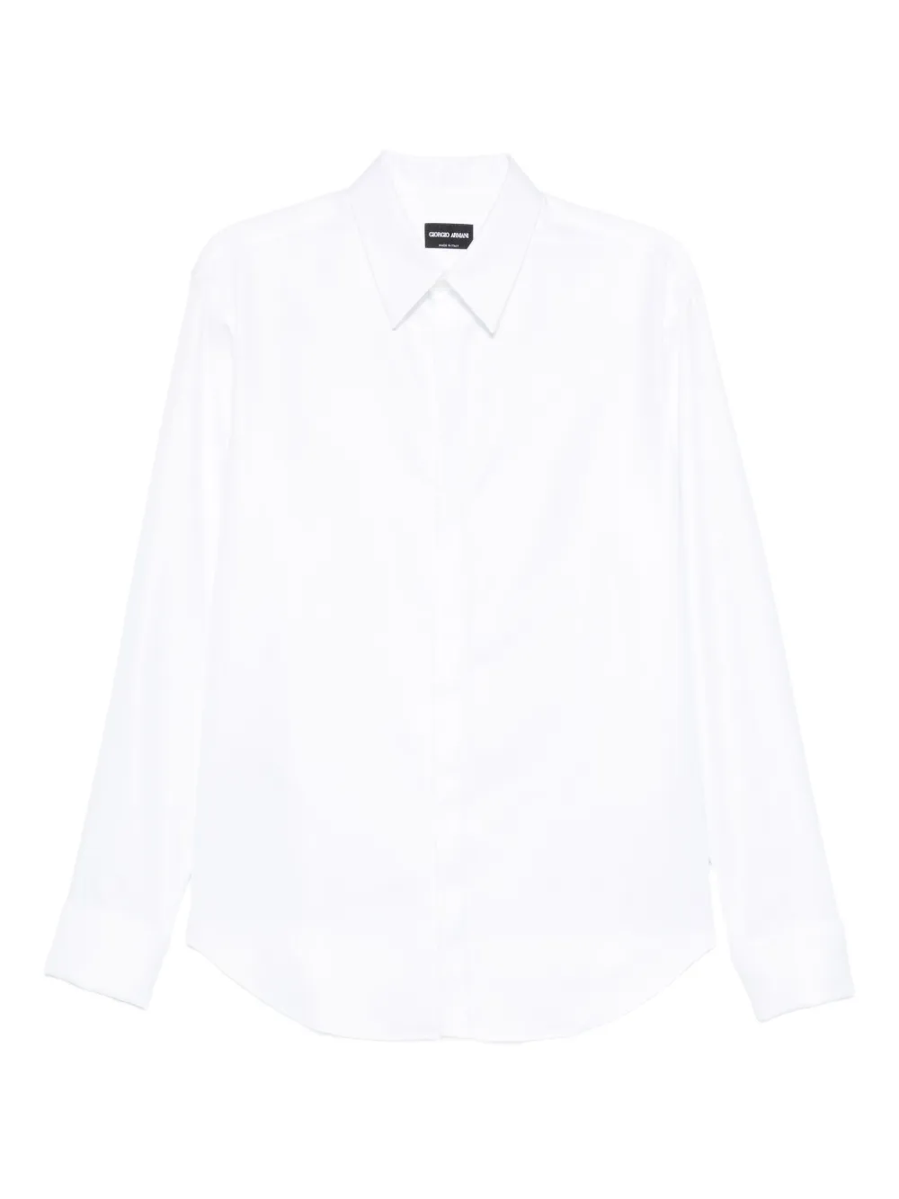 Giorgio Armani long-sleeve button-up shirt | White | Image 1
