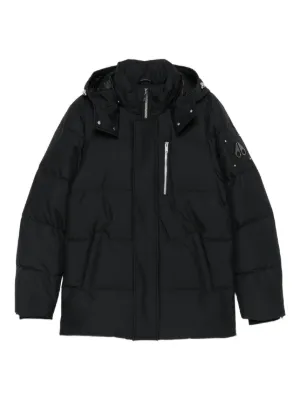 Moncler フーデッド ジャケット | ブラック | FARFETCH JP