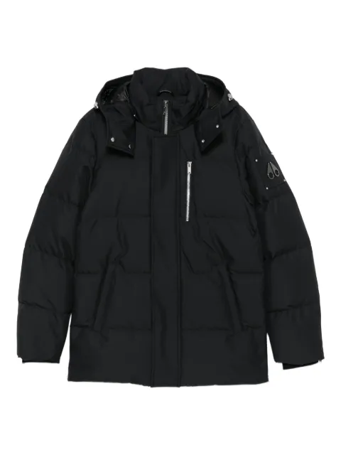 Moose Knuckles hooded puffer jacket