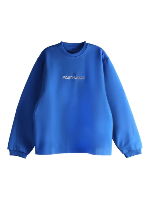 Ader Error ロゴ スウェットシャツ | ブルー | FARFETCH JP