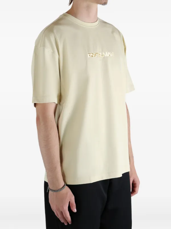 Ader Error エンブロイダリー Tシャツ | イエロー | FARFETCH JP