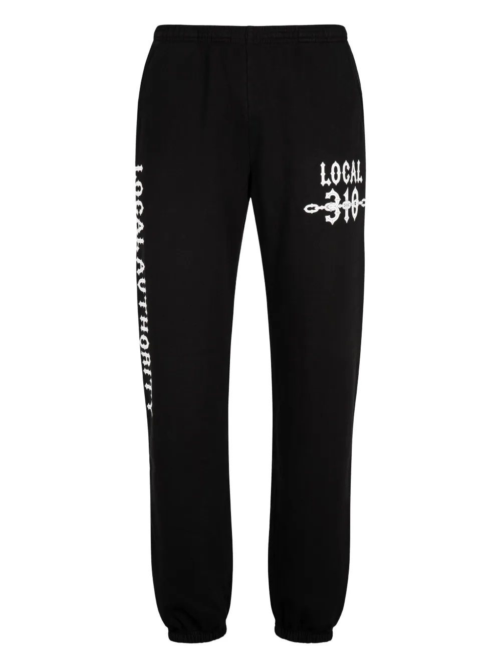 Local Authority chain-print track pants | Black | Image 1