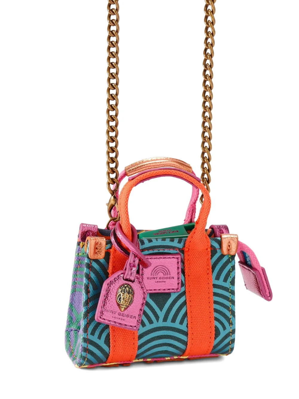 Kurt Geiger Mini Southbank Cross-body Bag In Blue