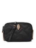 Kurt Geiger London small Hoxton quilted camera cross-body bag - Black