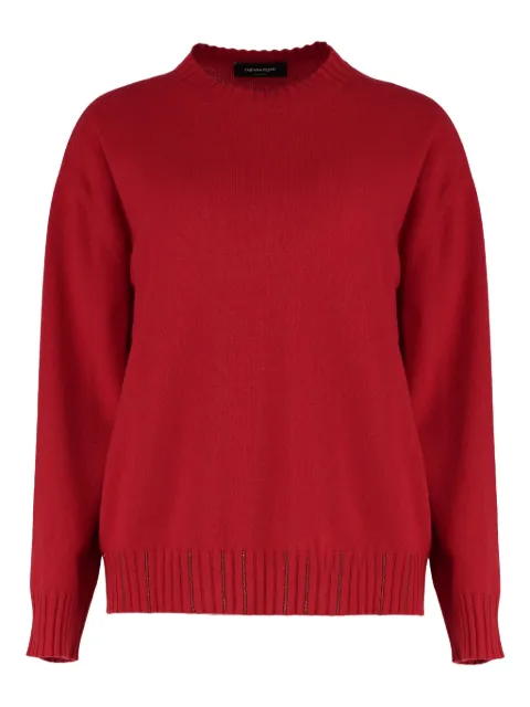 Fabiana Filippi embellished wool cashmere sweater