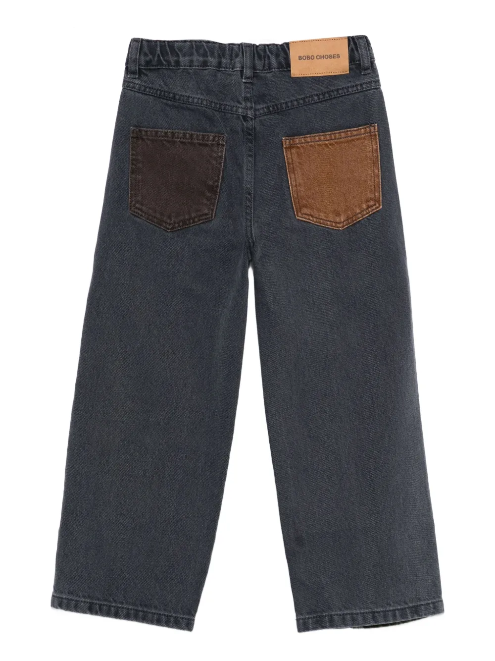 Bobo Choses colour-block panelled jeans | Boys Casual Trousers | Image 2